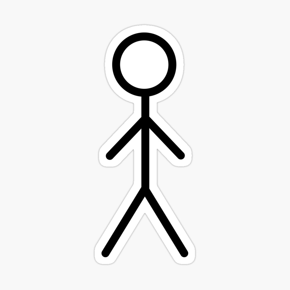 Waving Stickman With Red Tie PNG Images & PSDs for Download