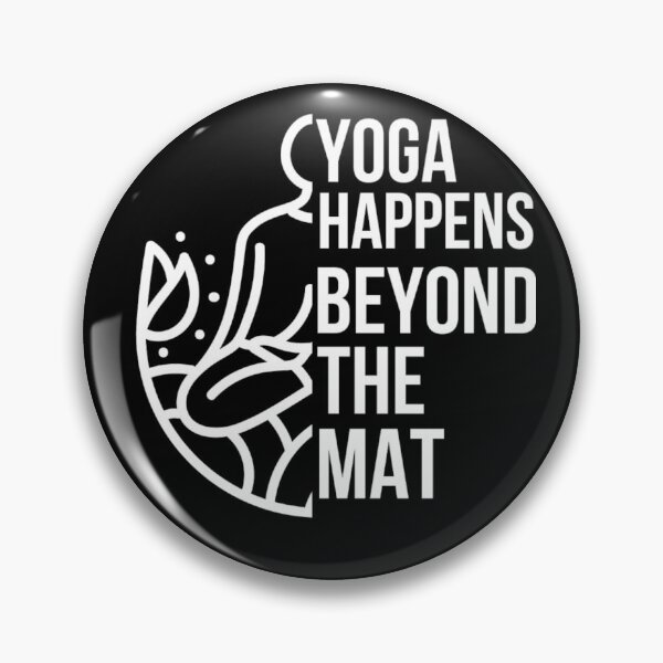 Item preview, Yoga Happens Beyond The Mat  designed and sold by Jajulile.