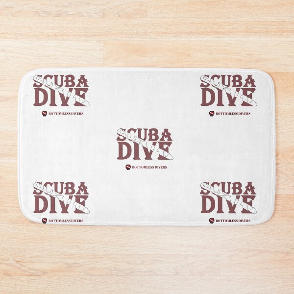 Item preview, Scuba Dive Pocket Letters with Dark Red Flag  designed and sold by BottomlessDiver.