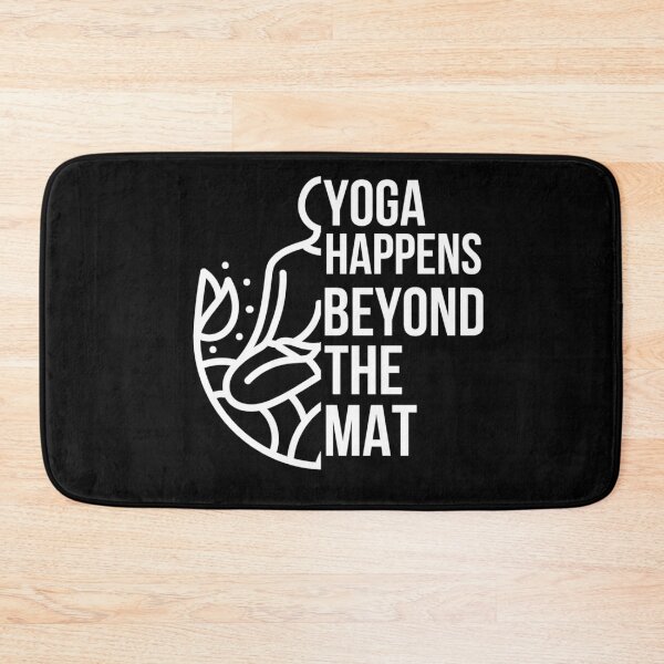 Item preview, Yoga Happens Beyond The Mat  designed and sold by Jajulile.