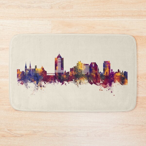 Item preview, Roanoke Virginia Skyline designed and sold by ArtPrints.