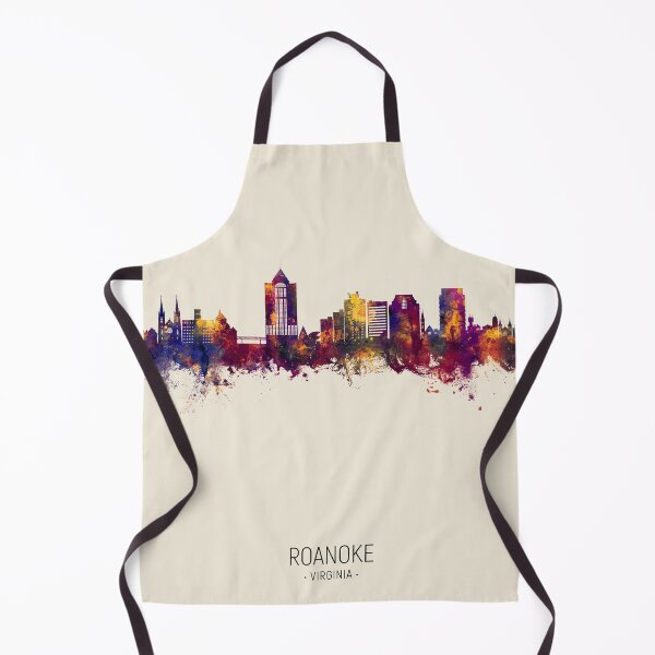 Item preview, Roanoke Virginia Skyline designed and sold by ArtPrints.