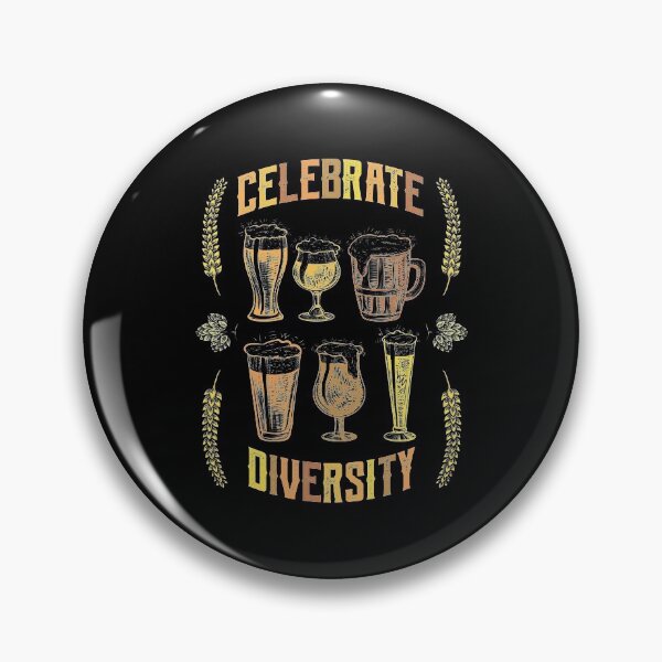 Artikelvorschau, Feiern Sie die Vielfalt Craft Beer Drinking entworfen und verkauft von Hananiah Merch.