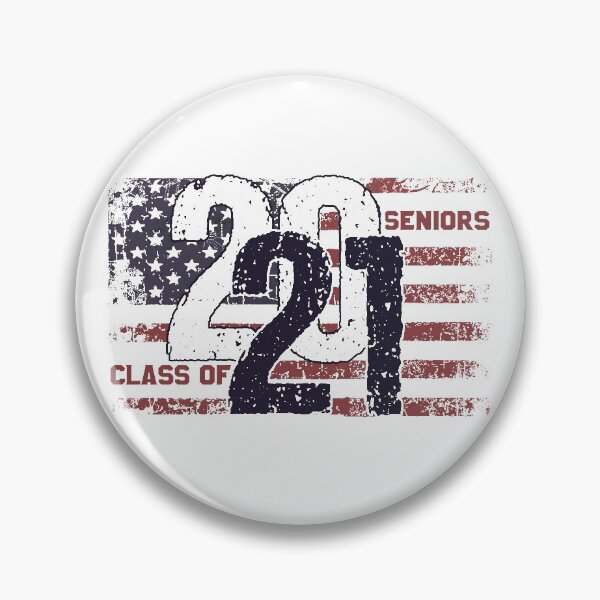 Item preview, Seniors Class of 2021 Distressed American Flag designed and sold by RiffXS.