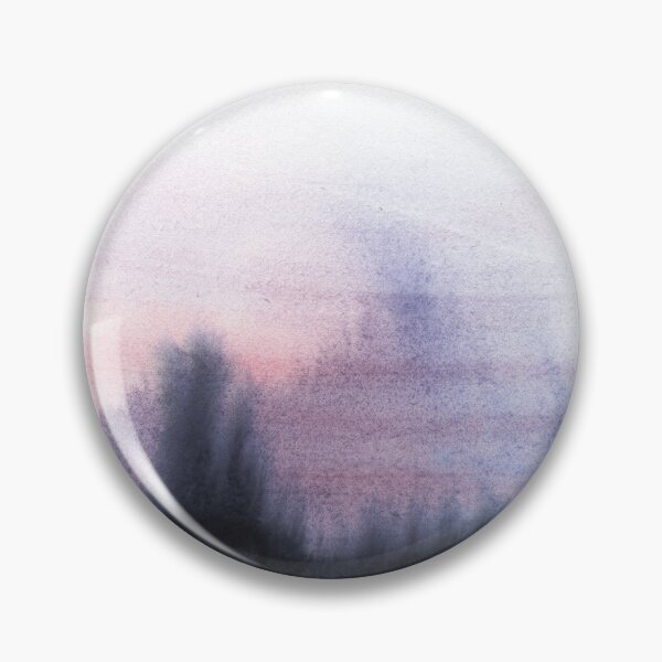Item preview, Bosque abstracto, pintura abstracta rosa y azul designed and sold by PrintsProject.