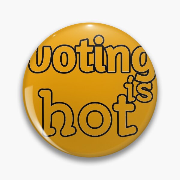 Item preview, Voting is hot  designed and sold by MeowTouch Art.