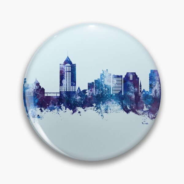 Item preview, Roanoke Virginia Skyline designed and sold by ArtPrints.