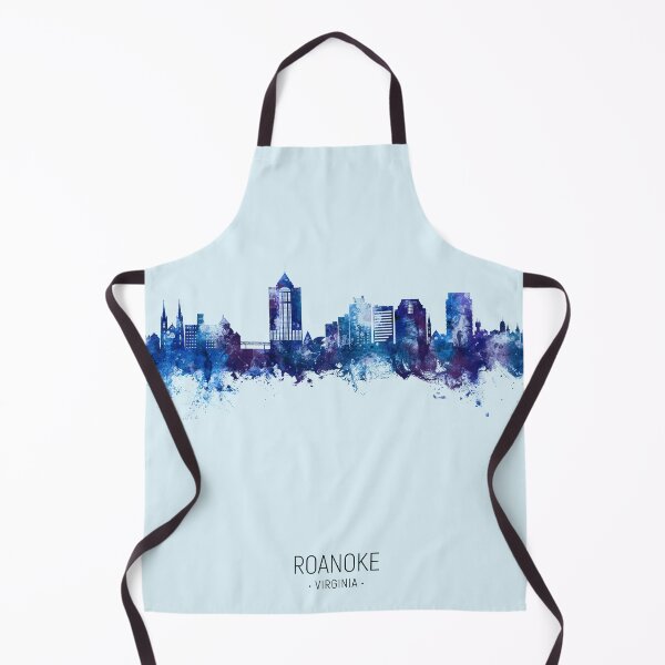 Item preview, Roanoke Virginia Skyline designed and sold by ArtPrints.
