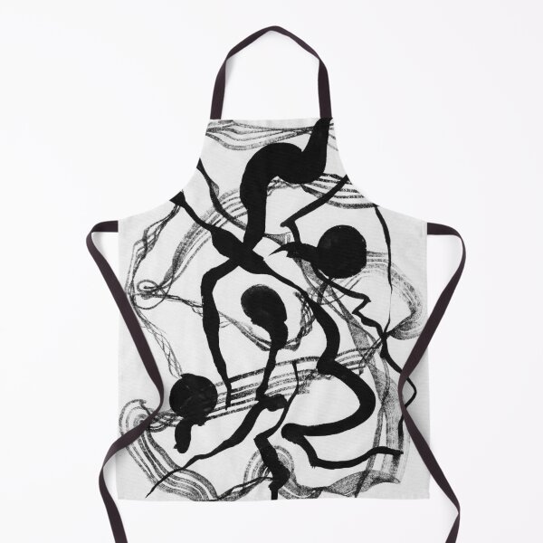 Item preview, Black Abstract Ink Strokes  designed and sold by PrintsProject.