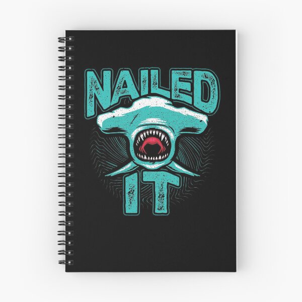 Item preview, Nailed it Hammerhead Shark designed and sold by Hananiah Merch.