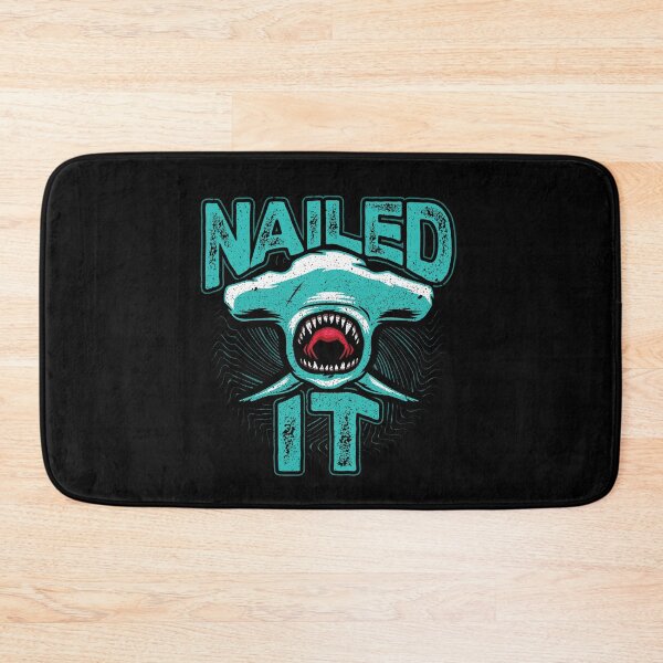 Item preview, Nailed it Hammerhead Shark designed and sold by Hananiah Merch.