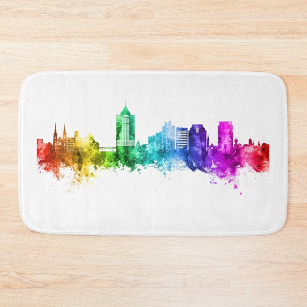 Item preview, Roanoke Virginia Skyline designed and sold by ArtPrints.