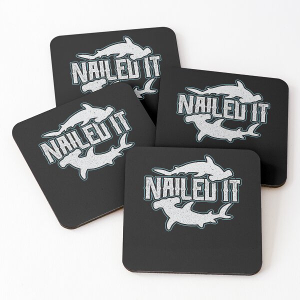 Item preview, Nailed it Hammerhead Shark designed and sold by Hananiah Merch.
