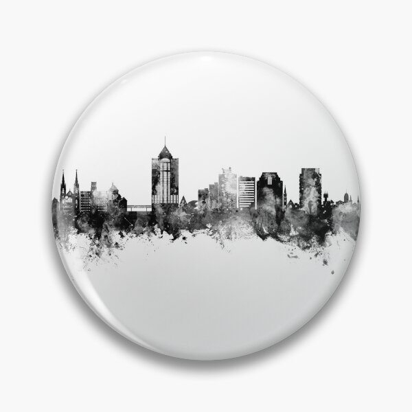 Item preview, Roanoke Virginia Skyline designed and sold by ArtPrints.