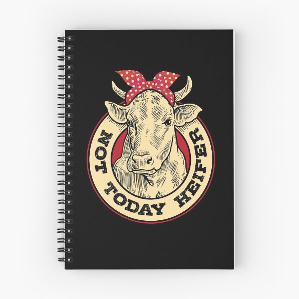 Item preview, Not today Heifer Cow Farmer designed and sold by Hananiah Merch.
