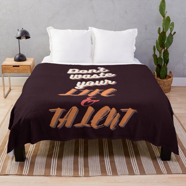 Item preview, Don't waste your life and talent designed and sold by johnanderson23.