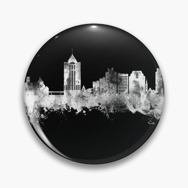 Item preview, Roanoke Virginia Skyline designed and sold by ArtPrints.