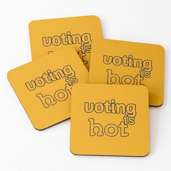 Item preview, Voting is hot  designed and sold by MeowTouch Art.