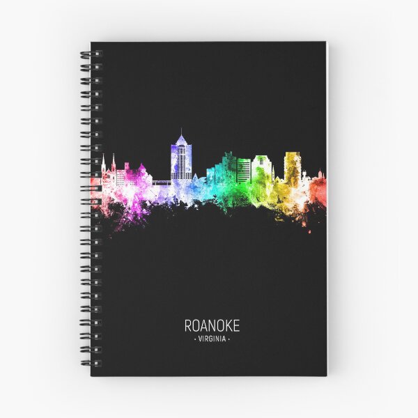 Item preview, Roanoke Virginia Skyline designed and sold by ArtPrints.