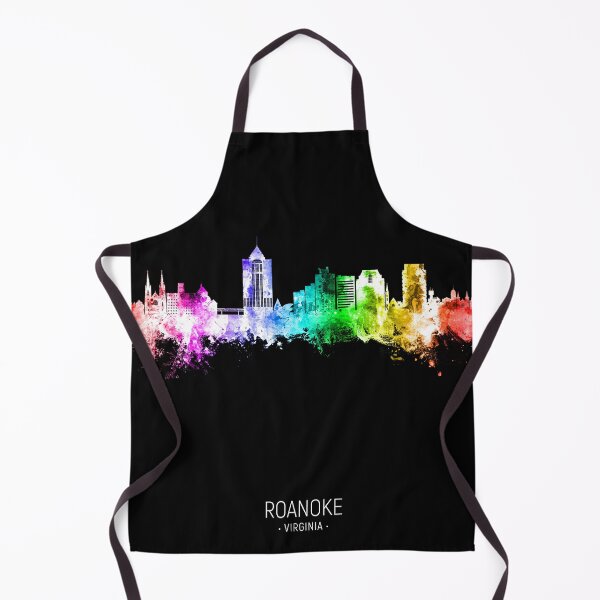 Item preview, Roanoke Virginia Skyline designed and sold by ArtPrints.