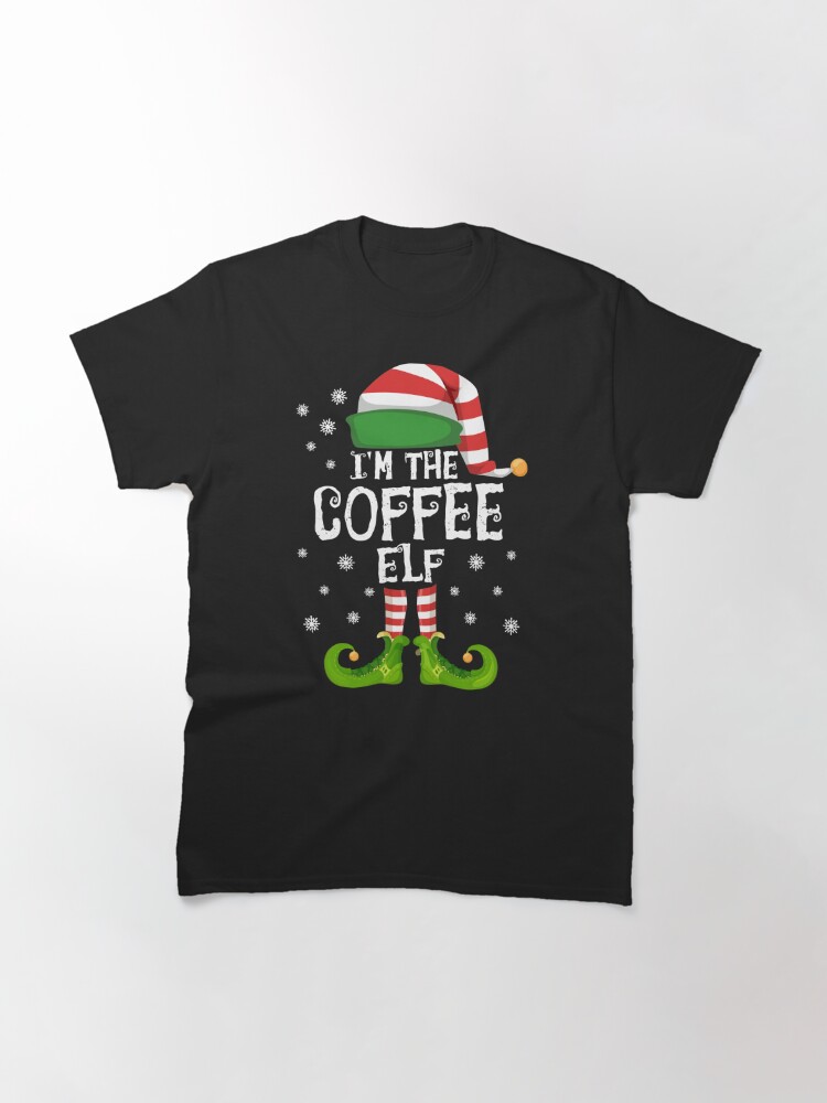 Disover the Coffee Elf Family Matching Christmas  Gift Classic T-Shirt