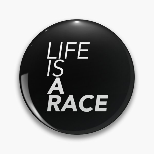 Item preview, Life is a Race - White designed and sold by thilinank.