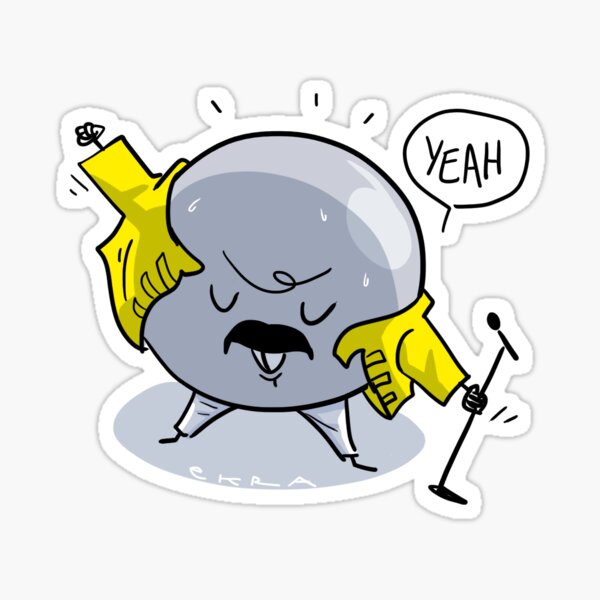 Freddie Mercurio Sticker