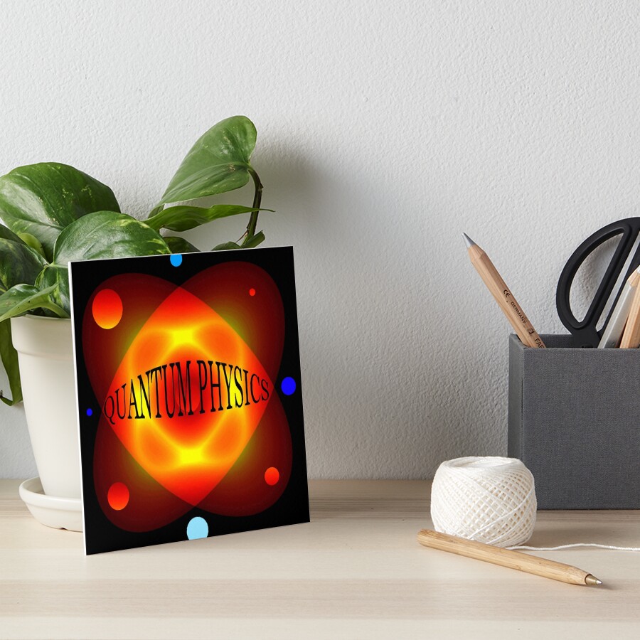"Quantum Physics design A" Art Board Print by dltphoto Redbubble