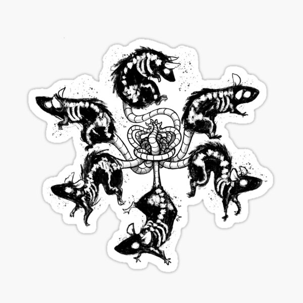 Rat King Tattoo Vector & Photo (Free Trial)