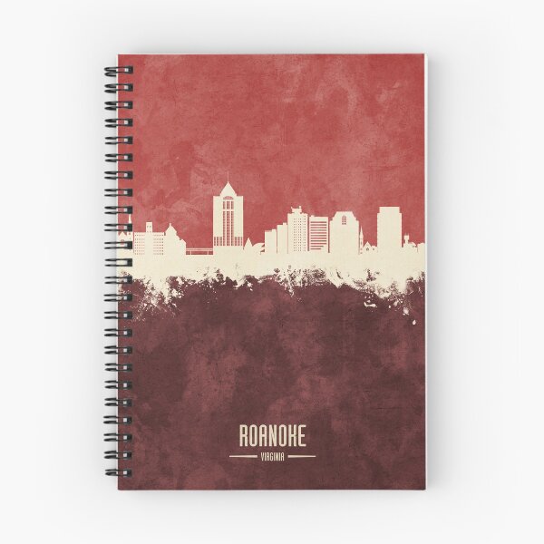 Item preview, Roanoke Virginia Skyline designed and sold by ArtPrints.