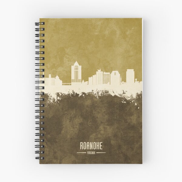Item preview, Roanoke Virginia Skyline designed and sold by ArtPrints.