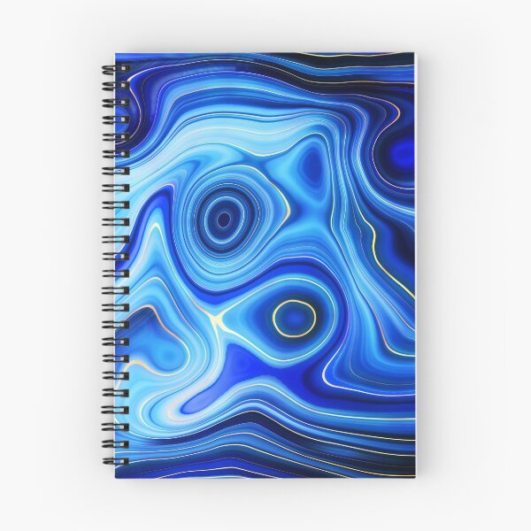 Item preview, Blue Lapis Lazuli Faux Marble Alcohol Ink  designed and sold by MysticMarble.