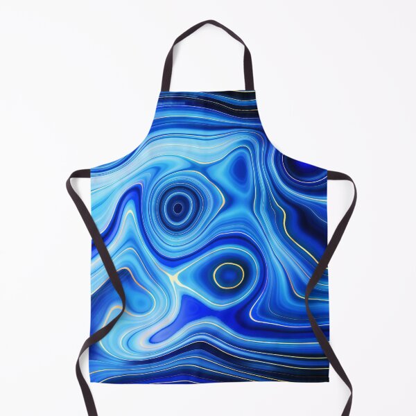 Item preview, Blue Lapis Lazuli Faux Marble Alcohol Ink designed and sold by MysticMarble.