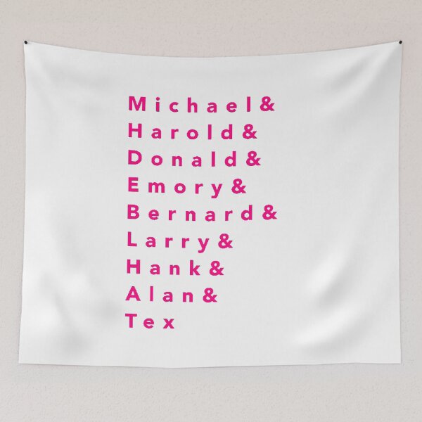 Item preview, Boys in the Band Names [Pink; Tex] designed and sold by Alaina Fritzinger.