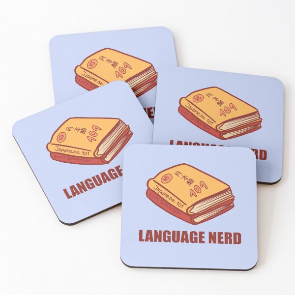 Item preview, Language nerd languages designed and sold by AkakoAi.