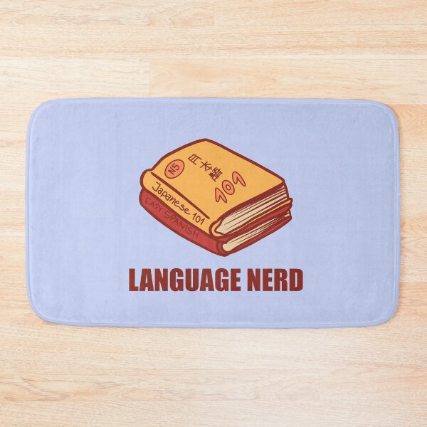 Item preview, Language nerd languages designed and sold by AkakoAi.