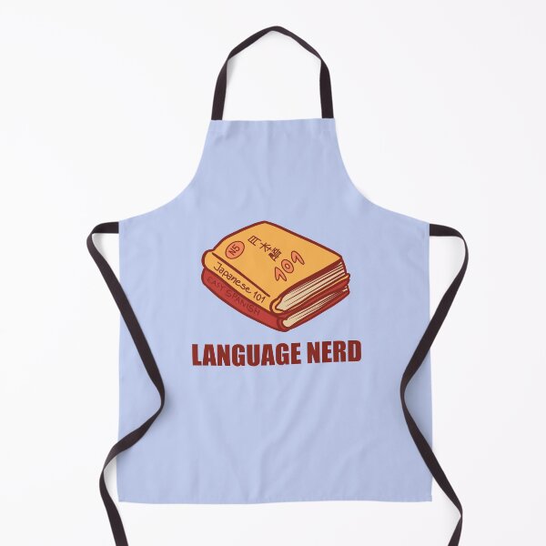 Item preview, Language nerd languages designed and sold by AkakoAi.