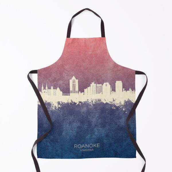 Item preview, Roanoke Virginia Skyline designed and sold by ArtPrints.