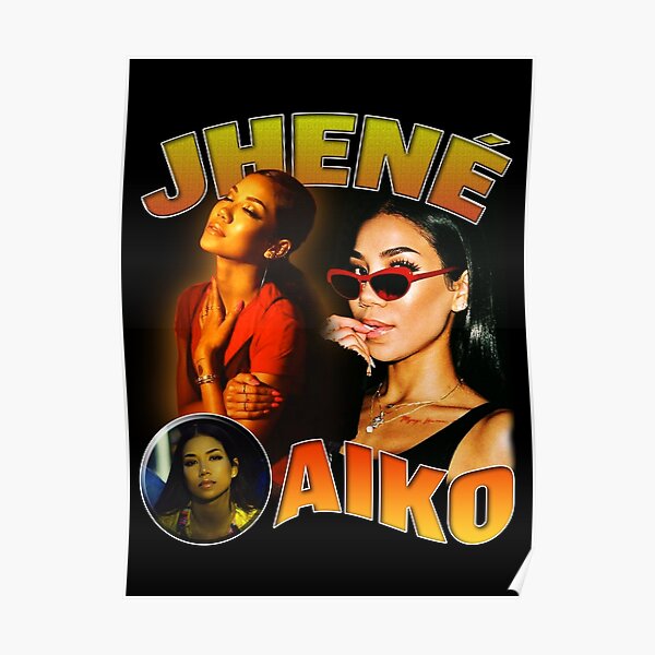 jhene aiko bootleg shirt Poster