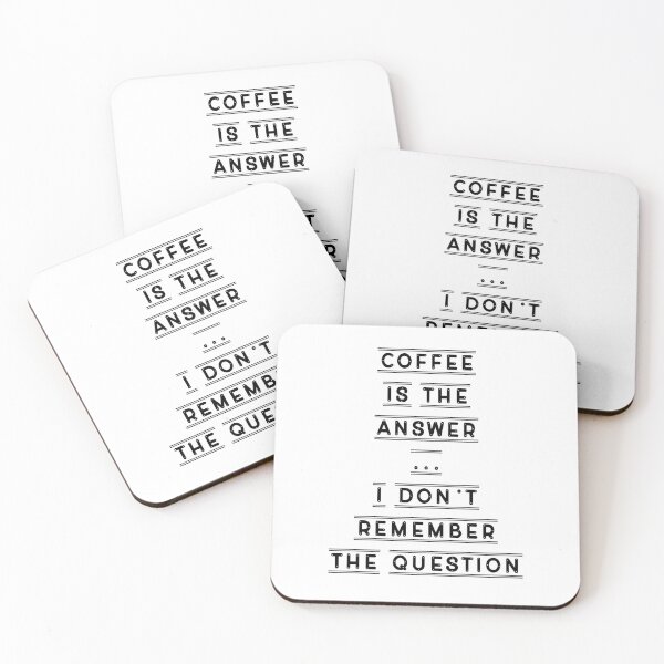Item preview, Coffee is the answer designed and sold by aj4787.