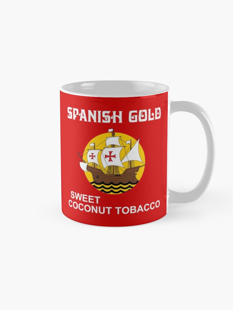 spanish gold tobacco Retro 1960's 1970's Spanish Gold Sweet Coconut Tobacco