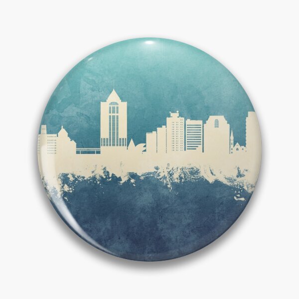 Item preview, Roanoke Virginia Skyline designed and sold by ArtPrints.
