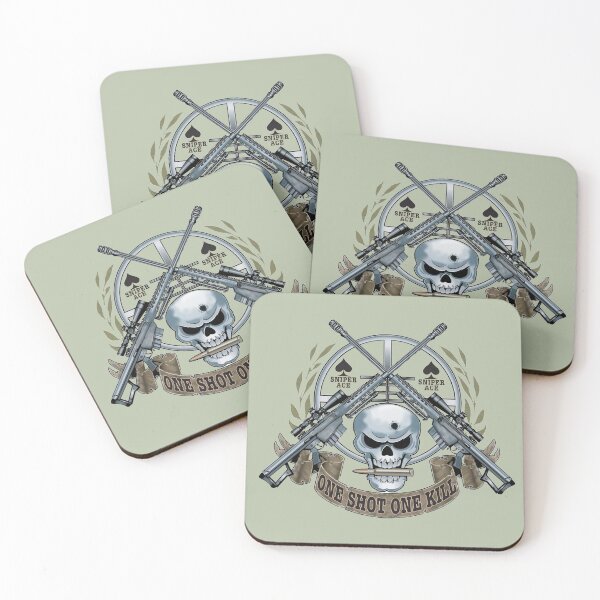 Item preview, ONE SHOT ONE KILL designed and sold by THE AMERICAN TEEVANGELIST.