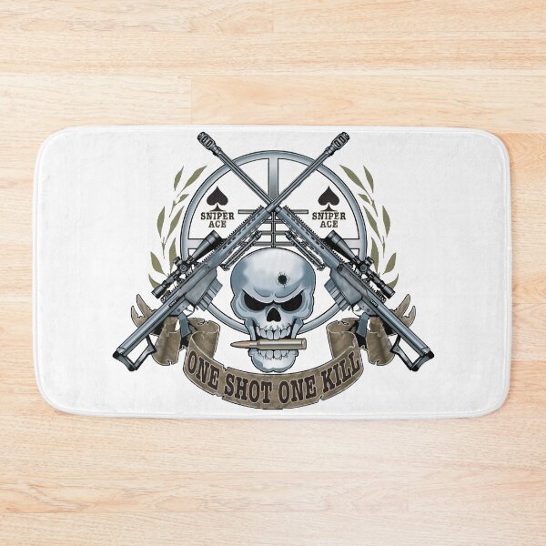 Item preview, ONE SHOT ONE KILL designed and sold by THE AMERICAN TEEVANGELIST.