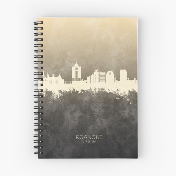Item preview, Roanoke Virginia Skyline designed and sold by ArtPrints.