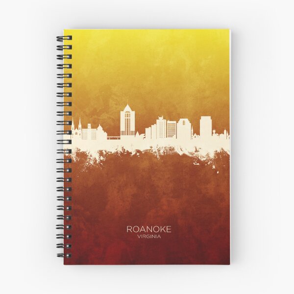Item preview, Roanoke Virginia Skyline designed and sold by ArtPrints.