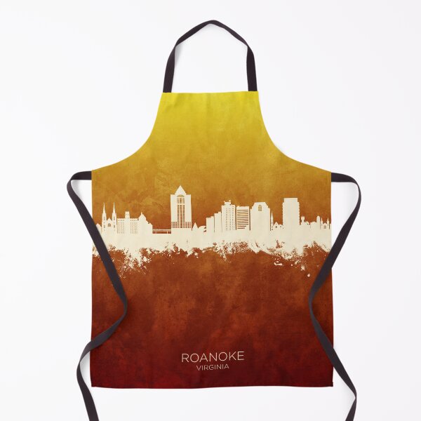 Item preview, Roanoke Virginia Skyline designed and sold by ArtPrints.