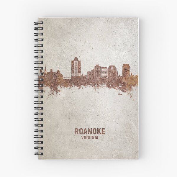 Item preview, Roanoke Virginia Skyline designed and sold by ArtPrints.