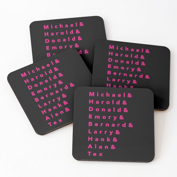 Item preview, Boys in the Band Names [Pink & Black; Tex] designed and sold by Alaina Fritzinger.