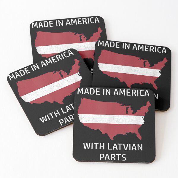 Item preview, Made in America with Latvian Parts Latvia and USA Pride Gifts For Men and Women, Gift Halloween Day, Thanksgiving, Christmas Day designed and sold by DaliAlimentos.